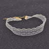 lychee Elegant Bridal Lace Choker Necklace Adjustable Torques Necklace Lolita Girls Women Wedding Jewelry