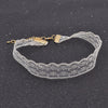 lychee Elegant Bridal Lace Choker Necklace Adjustable Torques Necklace Lolita Girls Women Wedding Jewelry