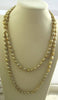 pearl red green multicolor baroque 7-9mm necklace 42inch   beads nature