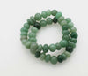 green jade baroque 10-13mm bracelet 7.5inch   beads nature