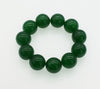 green jade round 20mm bracelet 7.5inch   beads nature FPPJ
