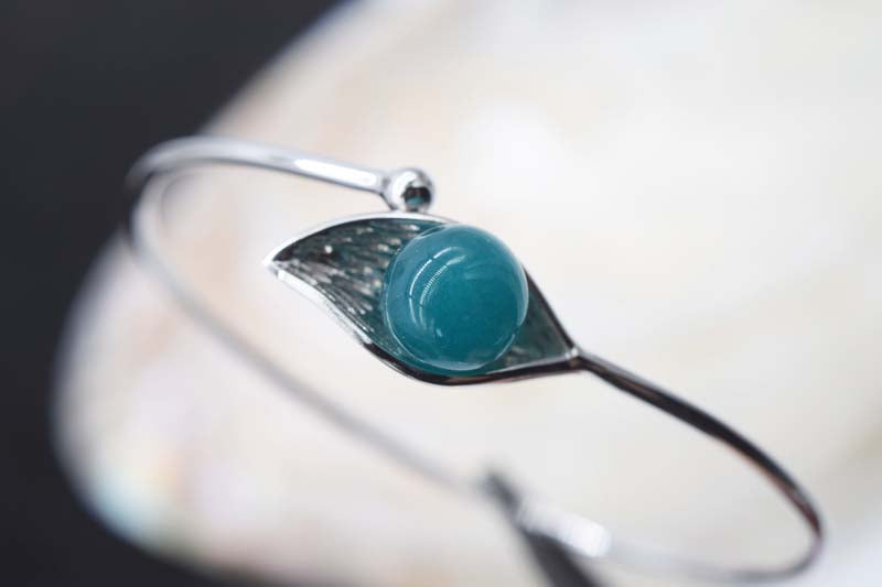 green/pink/purple/yellow jade round 10mm s925 cirque bracelet 8inch   beads nature handcraft