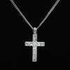 hip hop necklace contracted classic chokers necklace men and women cross the cross pendant necklace set auger cross necklace