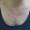 hollow Outline Australia National urban geography Map Necklace - Sydney, Melbourne, Perth, Brisbane, Tasmania Geek jewelry