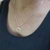 hollow Outline Australia National urban geography Map Necklace - Sydney, Melbourne, Perth, Brisbane, Tasmania Geek jewelry