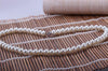 White Faux Pearl Beads Necklace 42cm Elegant Imitation Pearl Choker Necklace Summer Spring Women Party Jewelry