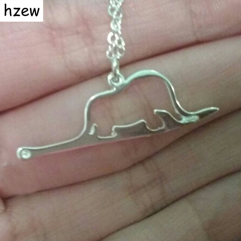 animal cute Little Prince necklaces jewelry Elephant a snake Charm pendant necklace