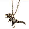 cute simple New dinosaur skeleton necklace