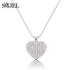 iGIRL Jewelry Igirl Letter Heart Necklaces for Women Stainless Steel Strand Chain Necklace Cool Girls Gift Punk collier