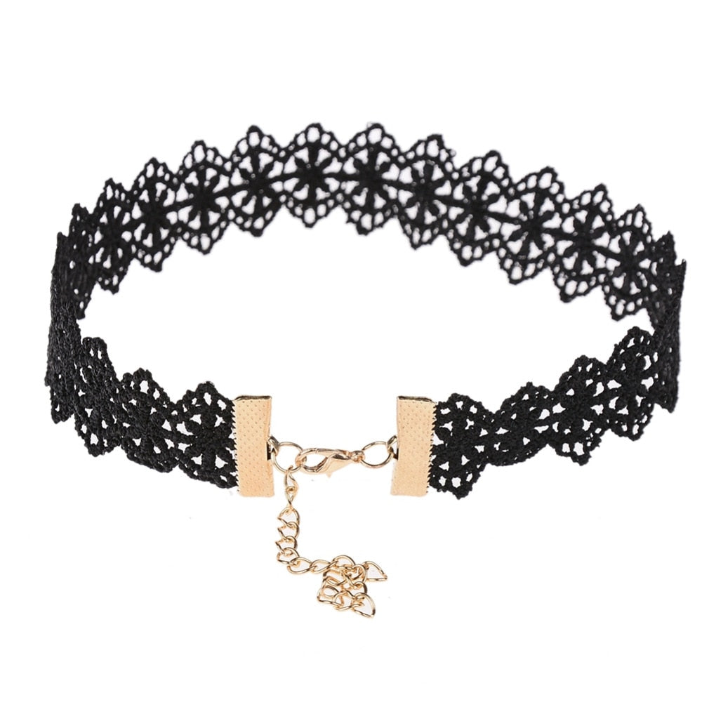 Fashion-jewelry-cool-cloth-Lace-Tattoo-choker-necklace-gift-for-women-girl