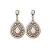 indian jewelry Trendy Crystal Statement Earrings Wedding Drop Earrings Women Party Hanging Earrings Jewelry Wholesale