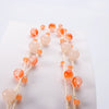 juran Vintage Handmade Bead Multi Layer Necklace Ceramic Bead Statement Women Long ZA Necklace