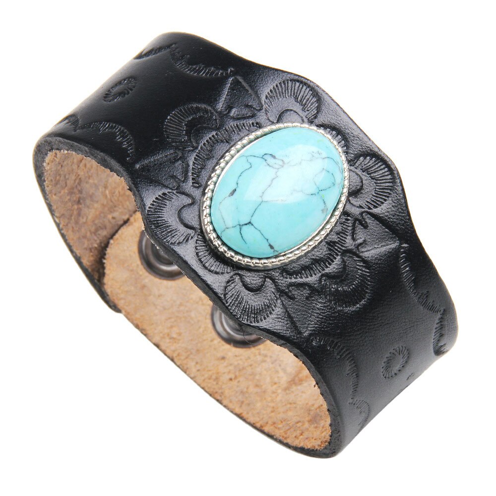 kirykle Vintage Retro Rivet Punk Cool Hip Hop Accessorie Leather Skull Skeleton Biker Bracelet Mens Jewelry