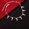korean 925 sterling Silver Pretty romantic dolphin Chain Bracelets for Women Party wedding accessoriesGift fine Jewelry