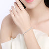 korean trend classic 4MM Snake bone 925 Sterling silver Bracelet for woman Wedding party Gifts cute noble jewelry 20cm