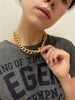 kshmir  2021 exaggerated CCB thick chain in Europe and the popular hip hop big jewelry DJ stage long clavicle necklace WWX