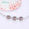 Trendy Bracelet 5.48ct Natural Smoky Crystal Brown Stone Sterling Silver Jewelry Bracelet For Women 925 Sterling Silver