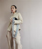large Wide shoulder strap retro acrylic resin chain color resin handmade detachable thick chain sash fashionable style good