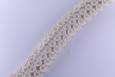 large Wide shoulder strap retro acrylic resin chain color resin handmade detachable thick chain sash fashionable style good