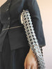 large Wide shoulder strap retro acrylic resin chain color resin handmade detachable thick chain sash fashionable style good
