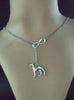 lucky 8&amp;Greyhound Dog Vintage charm sweater chain suitable necklace&amp;bracelet DIY Women jewelry Accessories B530