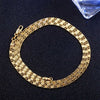 925 Sterling Silver 18K Gold 2MM flat Clavicle chains Necklaces for Men Women wedding Jewelry Christmas gifts 40-75cm