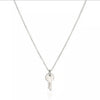 make wish confidence is key gold silver color small simple Clavicle Necklace Minima Pendant Necklace Women jewelry Na