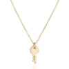 make wish confidence is key gold silver color small simple Clavicle Necklace Minima Pendant Necklace Women jewelry Na