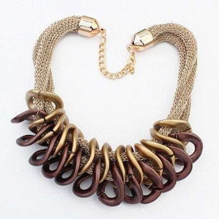 maxi necklace Fine jewelry collier statement necklace big femme women fashion choker brand Luxury chocker 2020 accessories