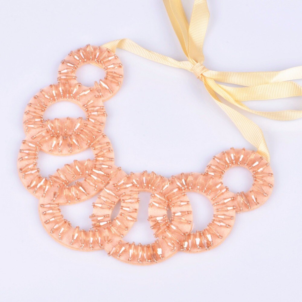 multicolor crystal handmade Trendy Women statement collier Necklaces &2021 arrived ethnic style maxi choker collar Necklace