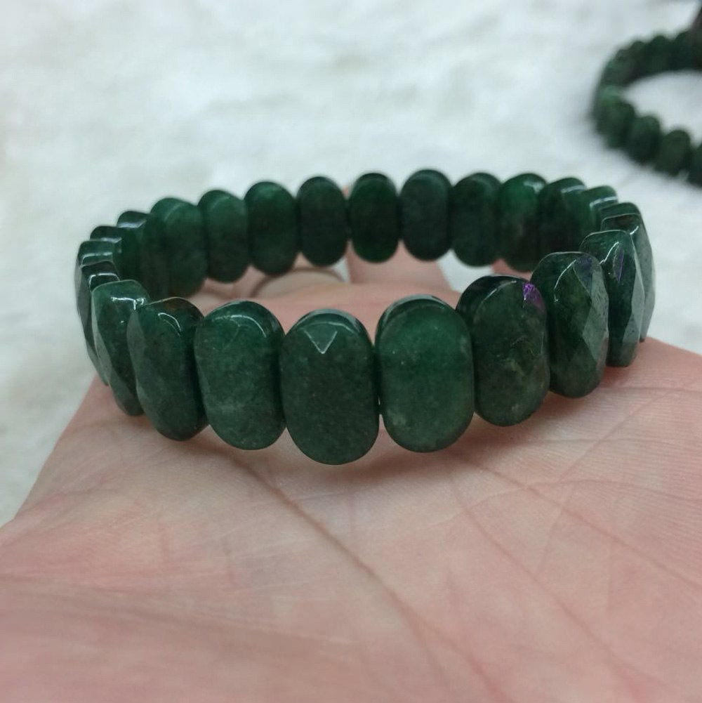 natural african jade stone beads bracelet natural gemstone bracelet for woman for gift   !