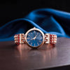 natural garnet stone bracelet & 33mm watch DIY jewelry for woman waterproof watch for summer beach   !