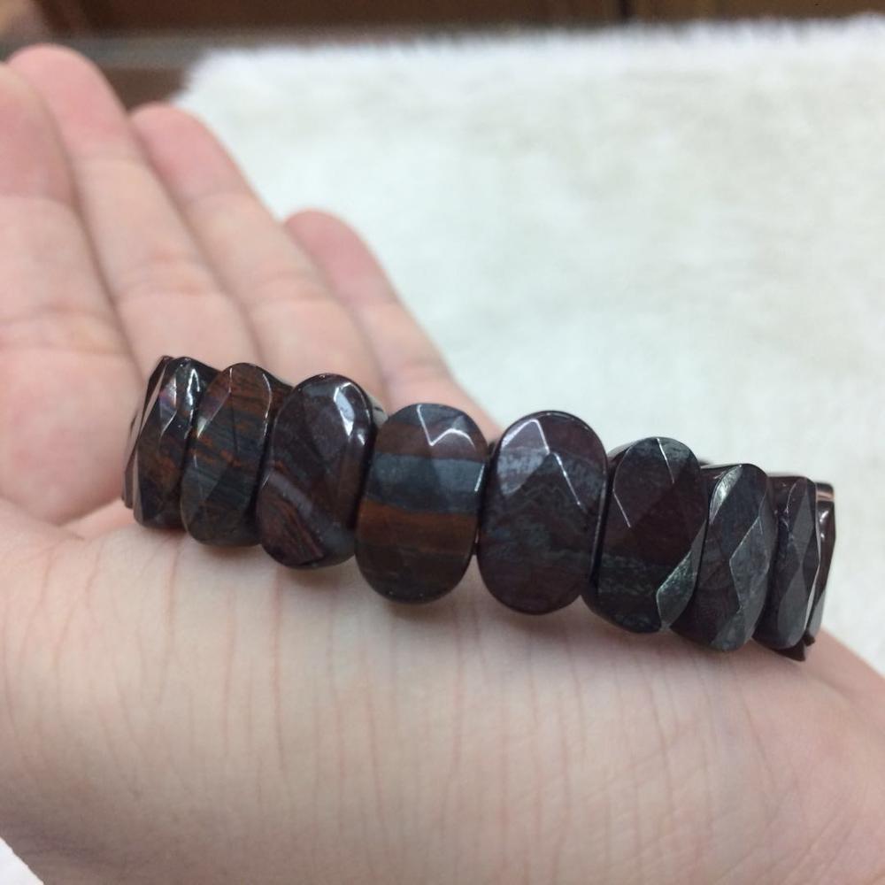 natural iron tiger eye stone beads bracelet natural gemstone bangle for woman for gift   !