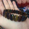 natural tiger eye stone beads bracelet natural gemstone bangle fine jewelry for woman for gift