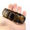 natural tiger eye stone beads bracelet natural gemstone bangle for man for gift   !