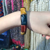 natural tiger eye stone beads bracelet natural gemstone bracelet bangle for man for woman   !