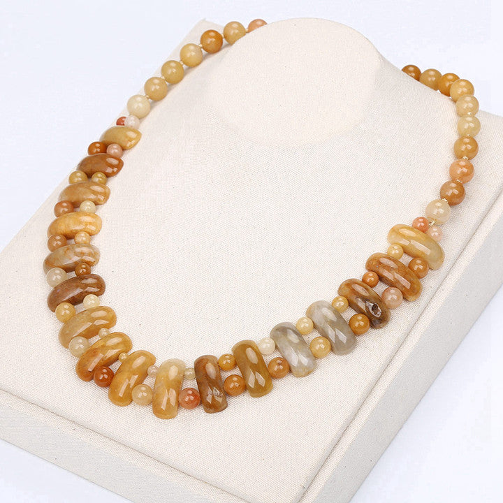 necklace Women Big Necklace Vintage Man Power Natural Stone Ethnic Jewelry Statement Female Accessories Fashion Pendant Reiki