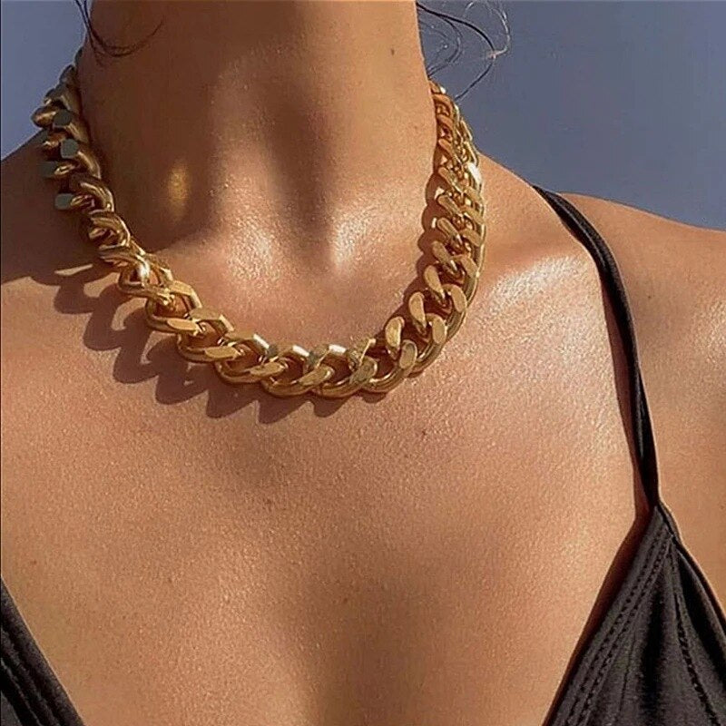 necklace for women Jewelry Chains vintage choker Gift  Accessories  chain on the neck clothing Aesthetics friends
