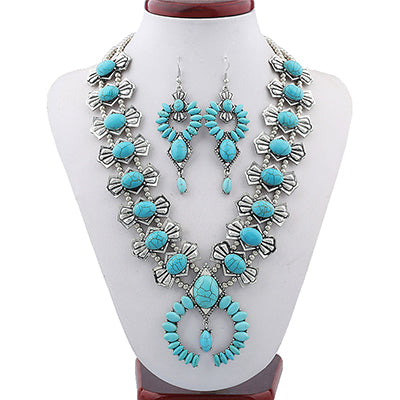 new European selling Vintage Synthetic stone Necklace pattern beaded necklaces   fine jewelry one direction