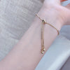 elegant and exquisite zircon moon star bracelet Bling micro-inlaid zirconia female girlfriend temperament bracelet