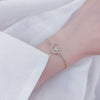 elegant and exquisite zircon moon star bracelet Bling micro-inlaid zirconia female girlfriend temperament bracelet