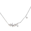 new arrive dainty delicate four clover lucky girl chain c clover charm 100% 925 sterling silver choker chain silver necklace