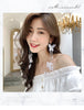 design exaggerated jewelry long white butterfly earrings bohemian tassel holiday party earrings for women gift