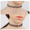 newest  12Pcs/Set Stretch Tattoo Rainbow Necklace Punk Gothic Elastic Choker Retro Punk Tattoo Necklace