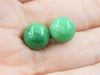 one pair red/green/blue/yellow/pink/purple/red/black/tiger jasper round stud earrings round 10mm   beads nature