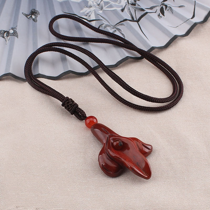 orchid flowers Nature stone pendant jewelry Ethnic  Nepal vintage exotic necklace for women