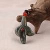 orchid flowers Nature stone pendant jewelry Ethnic  Nepal vintage exotic necklace for women