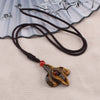 orchid flowers Nature stone pendant jewelry Ethnic  Nepal vintage exotic necklace for women