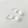 pearl has han edition high aristocratic temperament earrings silver earrings fashion pearl pendant jewelry