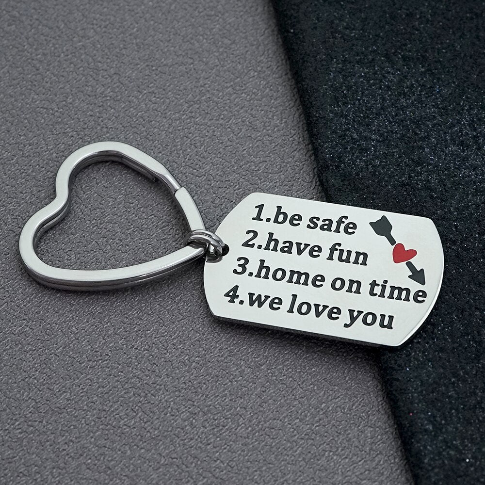 personalized military tag keychain heart keyring Arrow wear heart design gifts